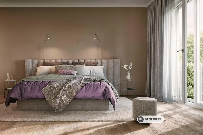 KI-generiert: Schlafzimmer