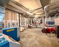Heizungsraum Produktionshalle