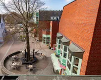Blick auf die Fußgängerzone
