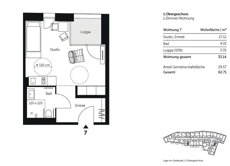 Wohnung 7 Grundriss