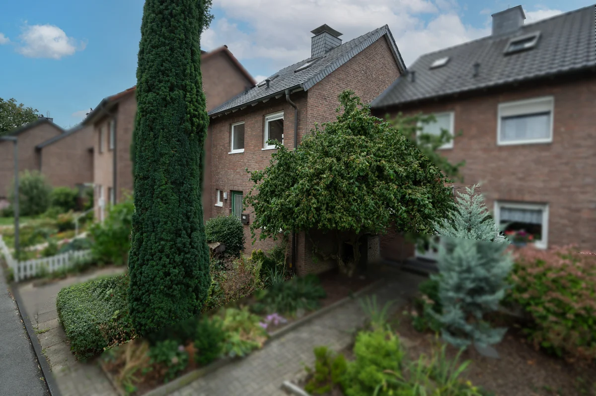 Haus Seitenansicht