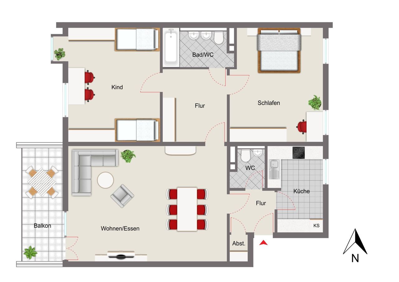 Wohnung 2