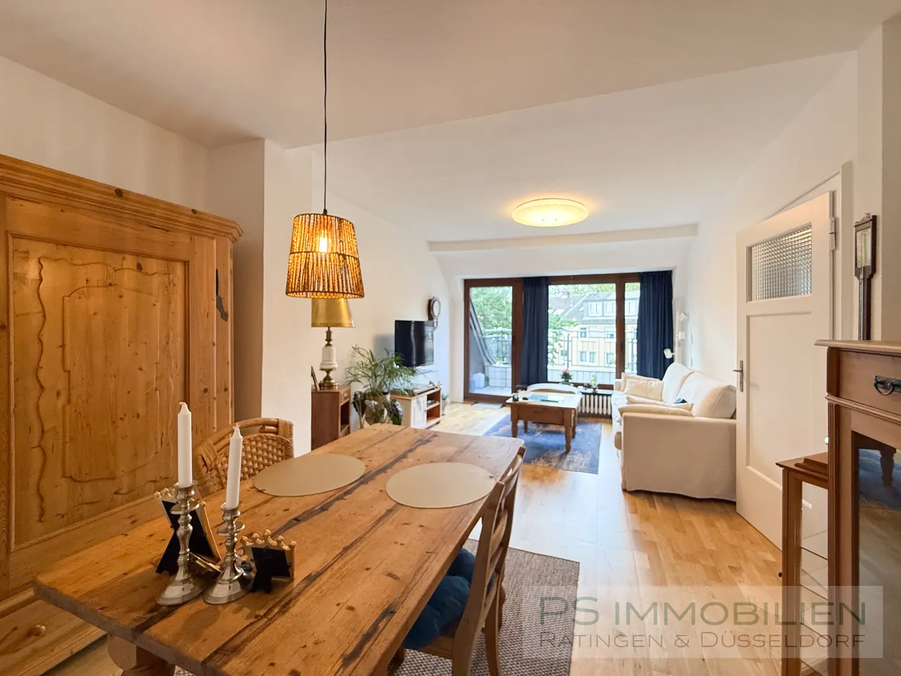 Charmante 3-Zimmer-Wohnung mit Balkon in ruhigem Mehrfamilienhaus - Photo 1