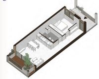 Beispiel Grundriss 2-Zi