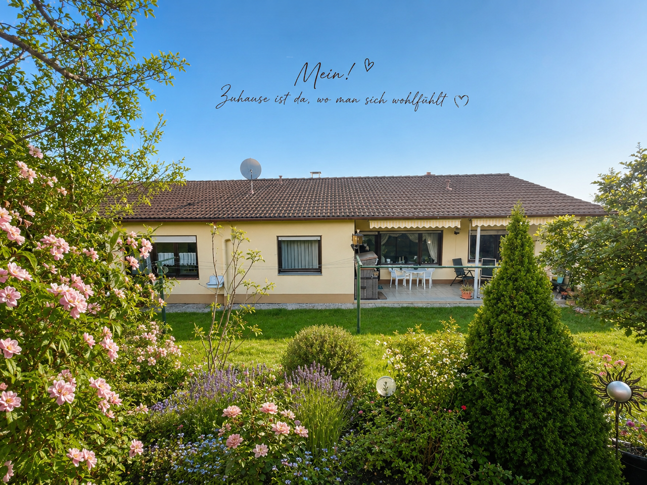 Gartenansicht Haus