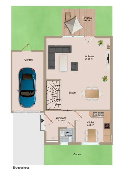 Grundriss EG