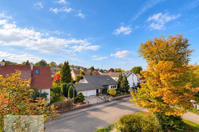 Aussicht vom Balkon