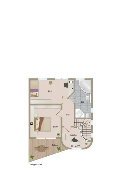 Grundriss DG