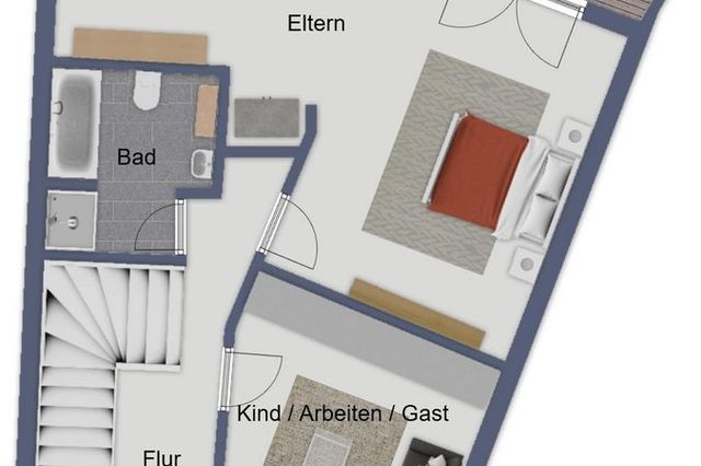Grundriss Dachgeschoss