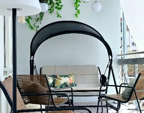 Offenbach(8072512)Komplett möbliert & ausgestattetes  2-Zimmerapartment mit PKW Stellplatz