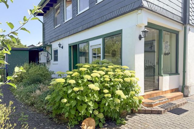 Verglaster Sitzbereich