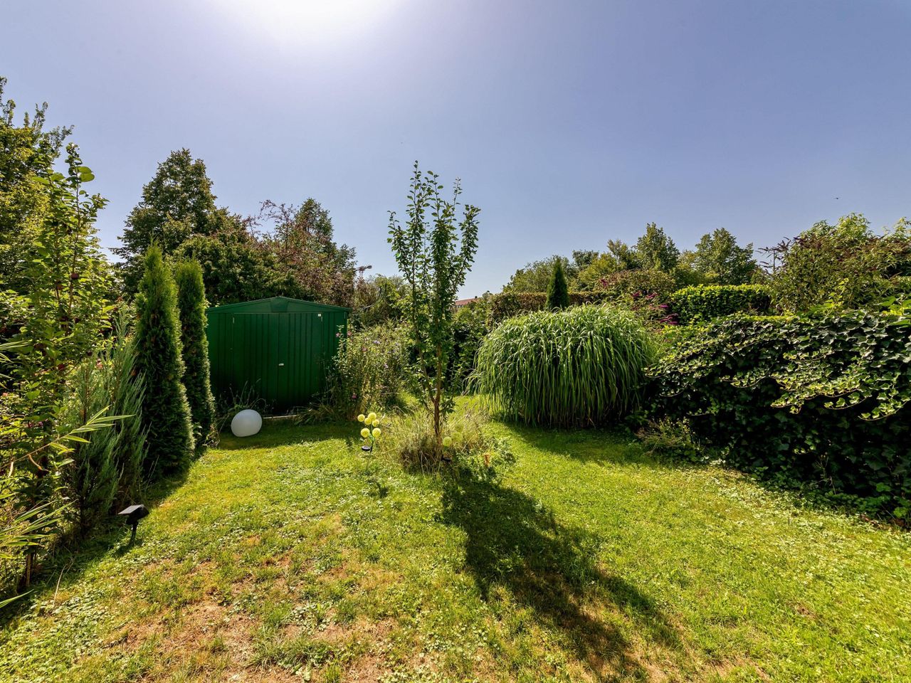 Ausblick in den Garten