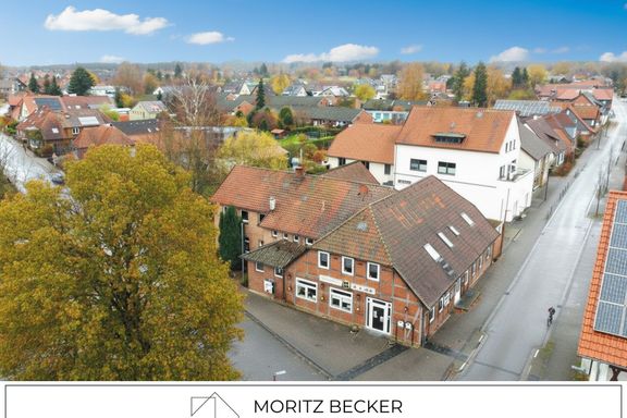 Solide Kapitalanlage in Hermannsburg! Voll vermietetes Wohn- und Gesch&auml;ftshaus.