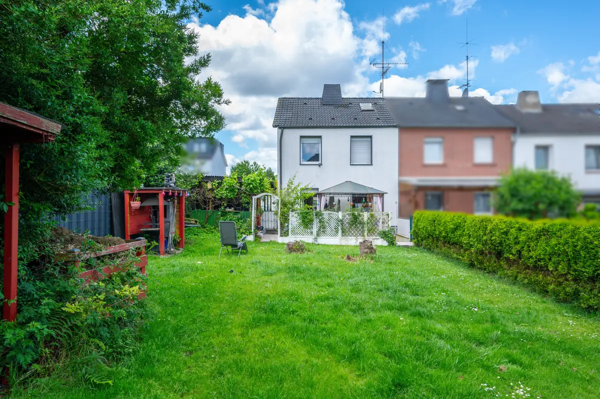 Haus Hinteransicht