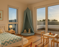 Kinderzimmer (KI generiert)