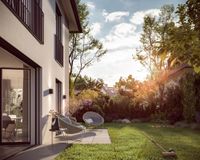 Es handelt sich um unverbindliche Illustrationen mit Sonderausstattungen. Die Bauausführung erfolgt durch das Bauunternehmen