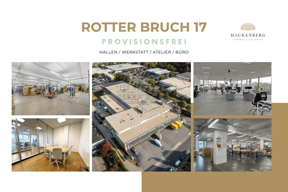 Attraktive Hallen- und Büroflächen in unmittelbarere Autobahnnähe