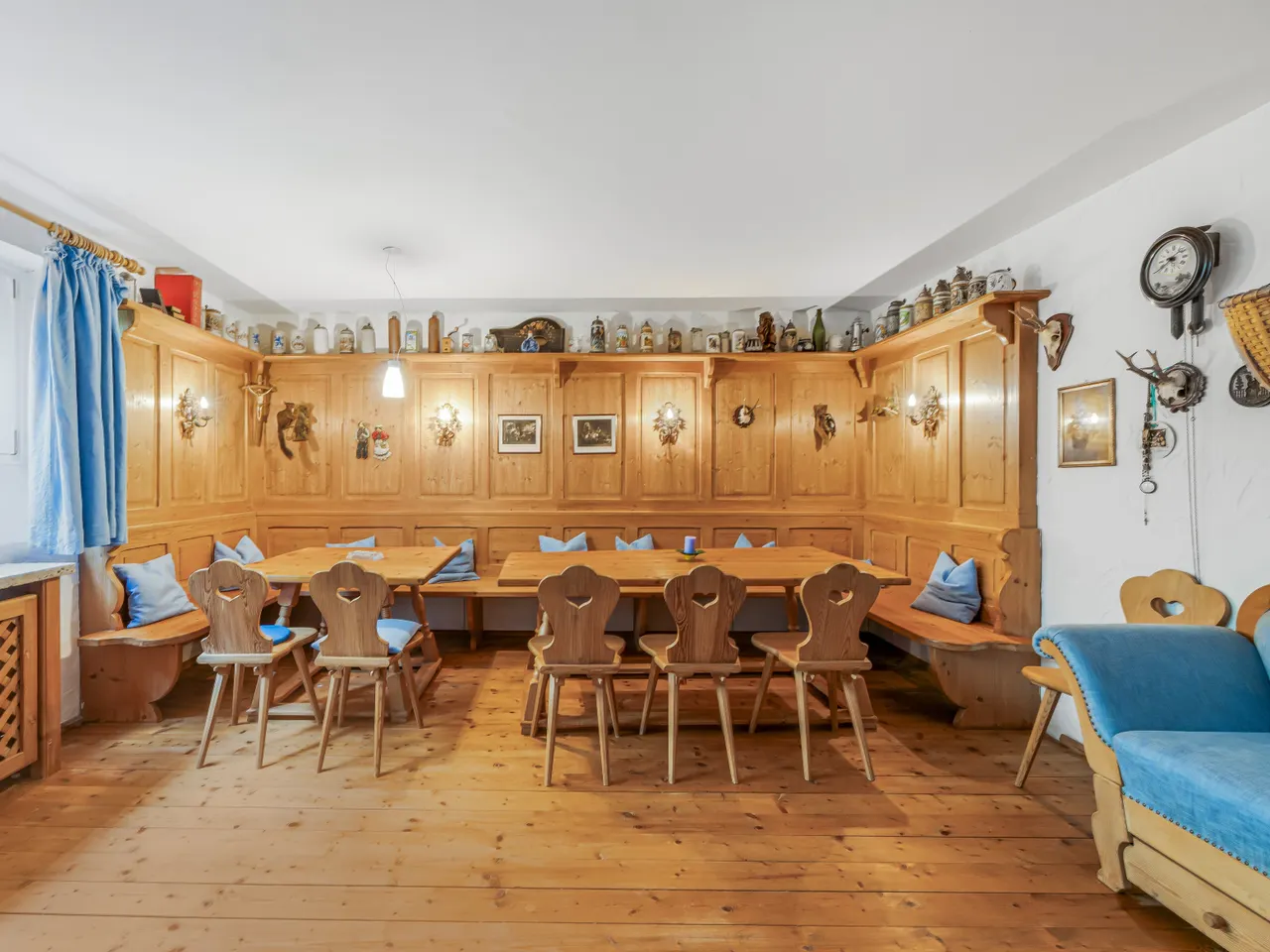 Bayrische Stube im Untergeschoss