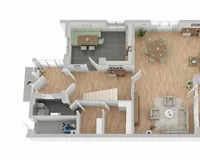 Grundriss Erdgeschoss (nicht maßstabsgetreu)