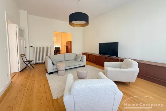 Holzhausenviertel 
8072344 – Wunderschöne  möblierte Altbauwohnung über 2 Etagen