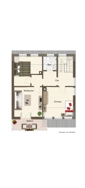 Dachgeschoss Grundriss