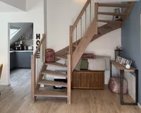 Treppe zum Spitzboden