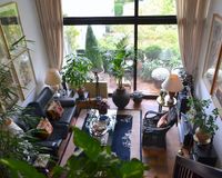 Blick von der Galerie zum Wohnraum