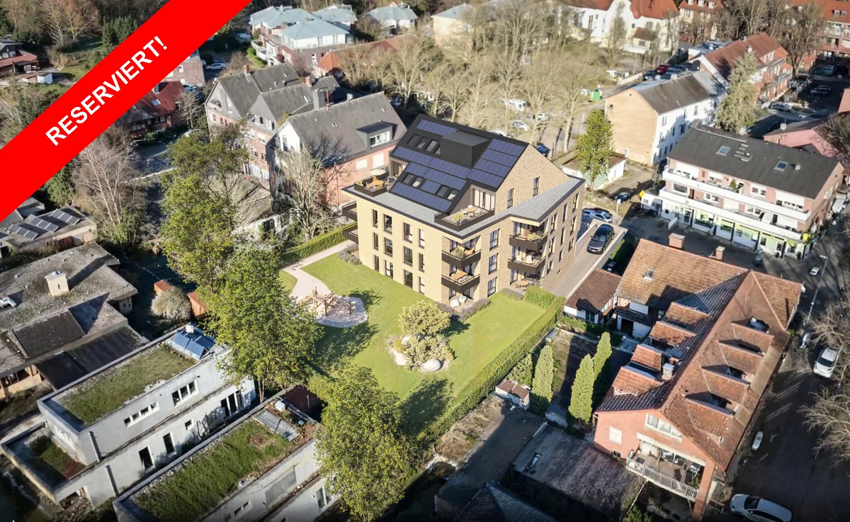 Wohnquartier "Am Handorfer Markt": Zukunftsweisend wohnen mit Energieklasse A+ - WE8