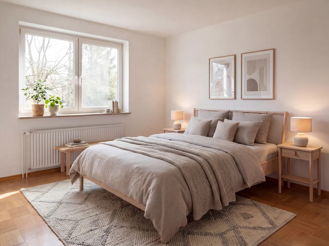 Ruhiges Schlafzimmer