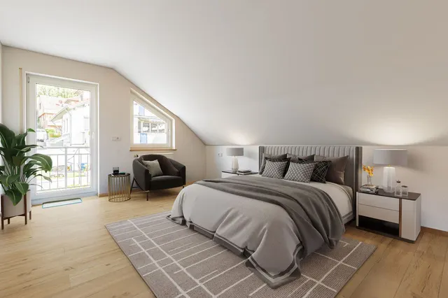 Schlafzimmer (DG) Visualisierung