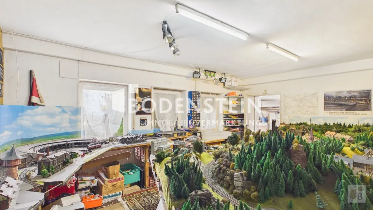 Hanggeschoss – Hobbyraum