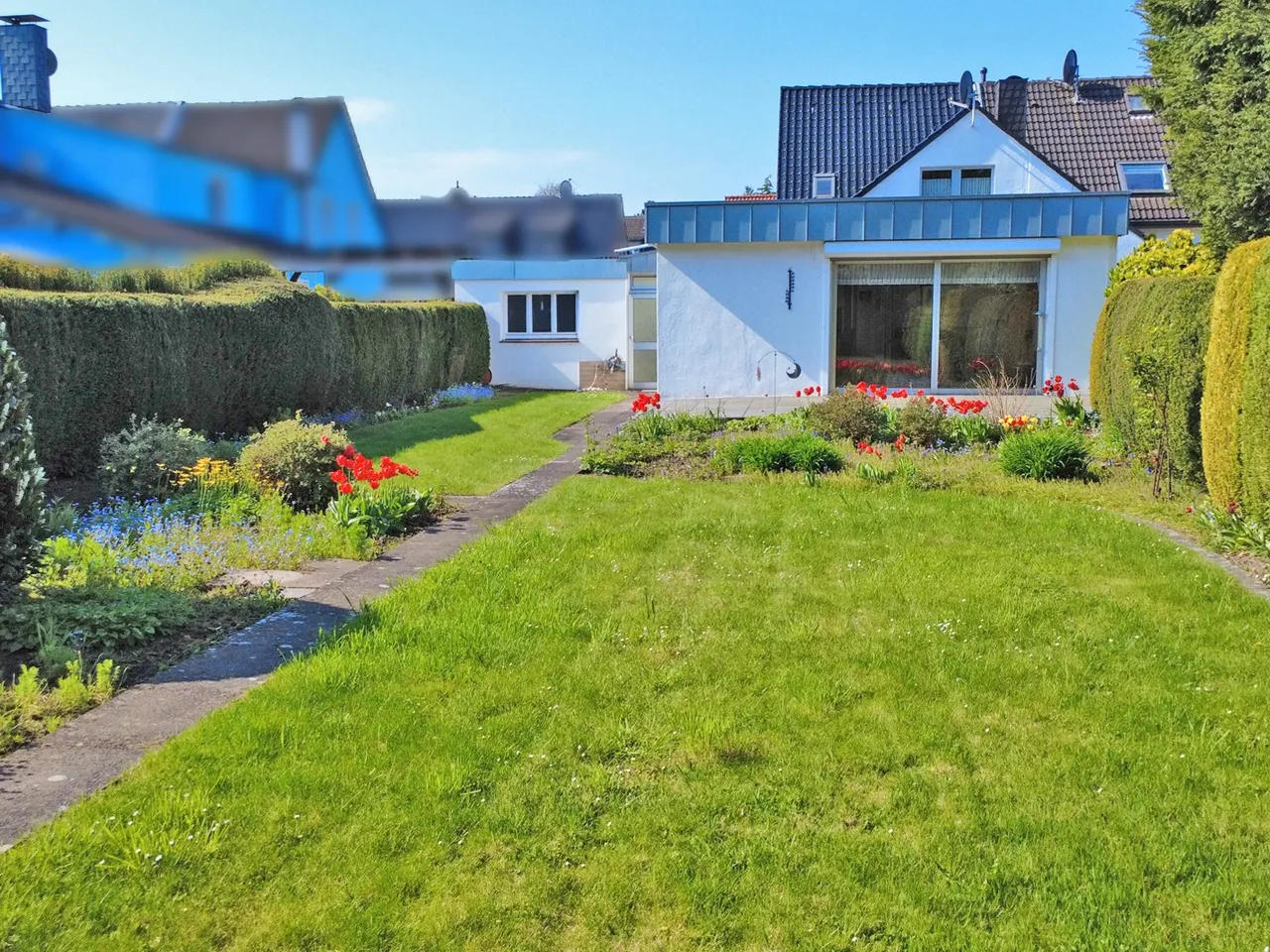 Rückansicht/Garten
