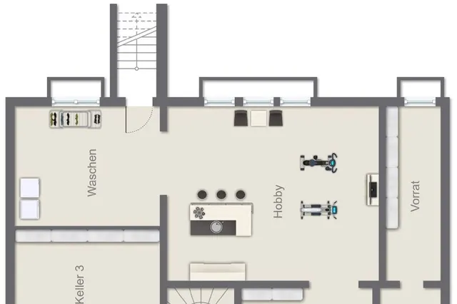 Grundriss Kellergeschoss