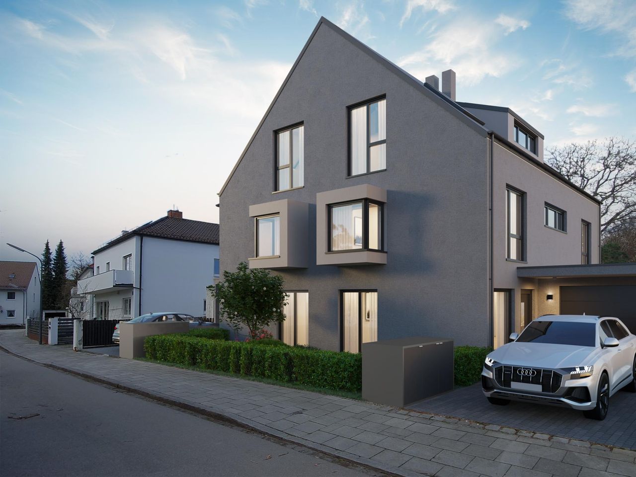 Visualisierte Hausansicht