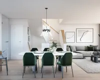 Es handelt sich um unverbindliche Illustrationen mit Sonderausstattungen. Die Bauausführung erfolgt durch das Bauunternehmen