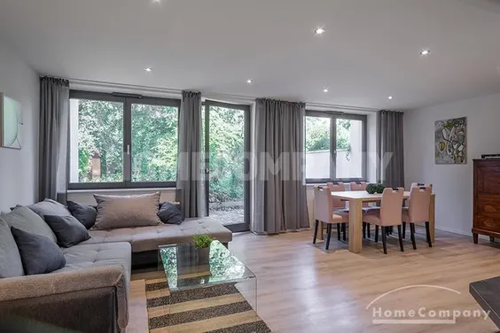***Möbliertes 6-Zimmer-Haus mit Terrasse und Garten in Obermenzing
