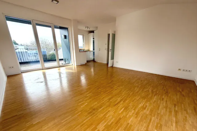 Wohnraum Blick zur Terrasse