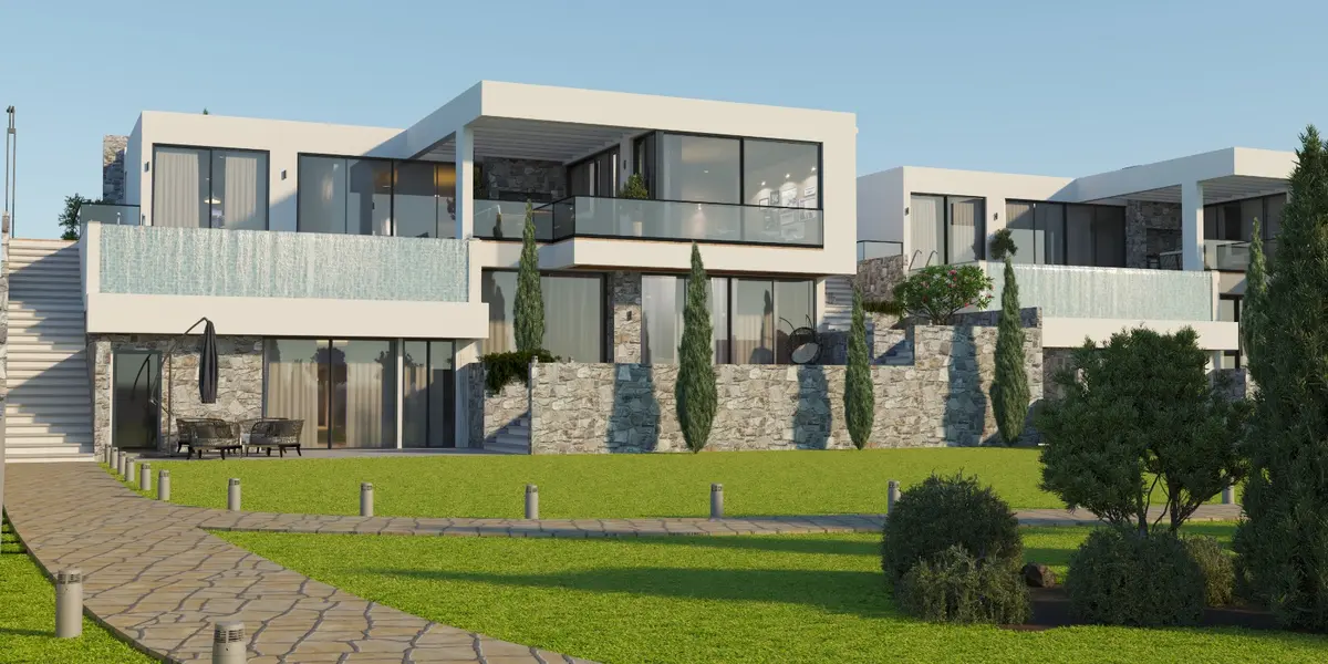 Aussenansicht der Villa 1 · Arapköy · Kyrenia / Girne