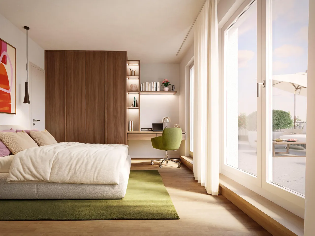 Visualisierung Schlafzimmer