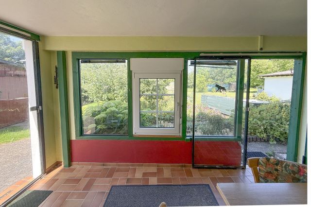 Haus 2 EG Verglaster Sitzbereich