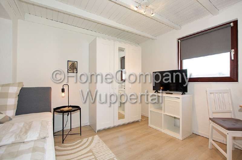 Kleiderschrank und TV