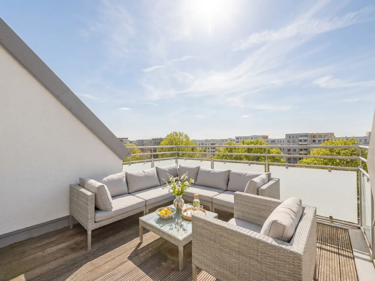 Erste Dachterrasse