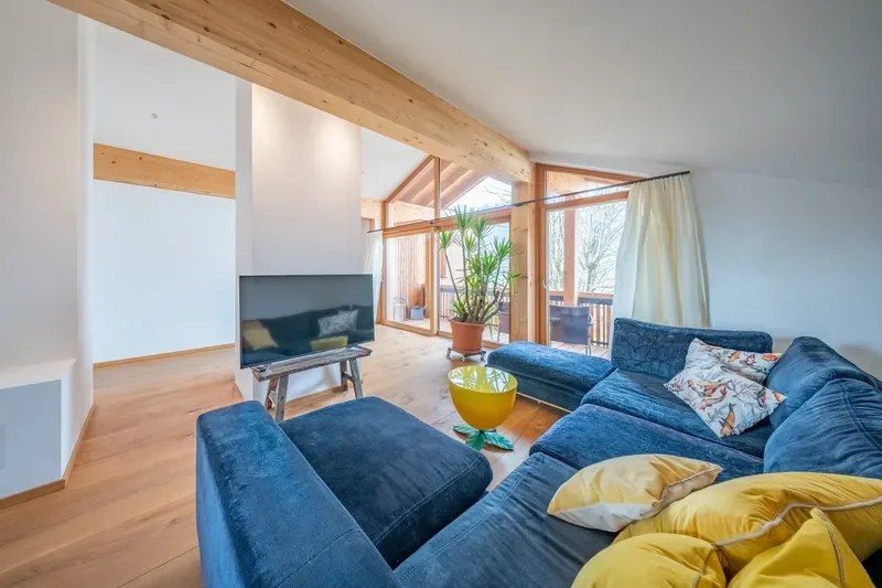Dachgeschoss Wohnung 2 - Wohnzimmer