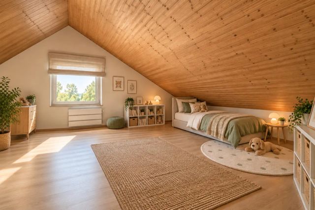 KI Generiert-Beispieleinrichtung-Kinderzimmer 1 (DG)