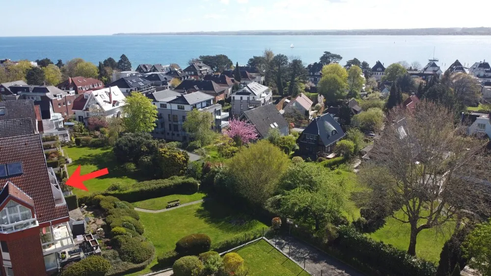 Balkon mit Ostseeblick