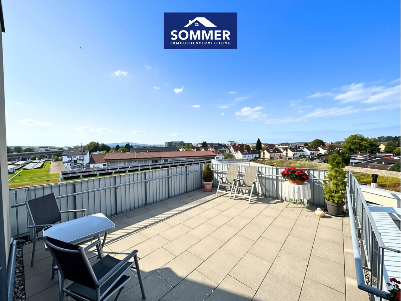 Gemeinschaftliche Dachterrasse