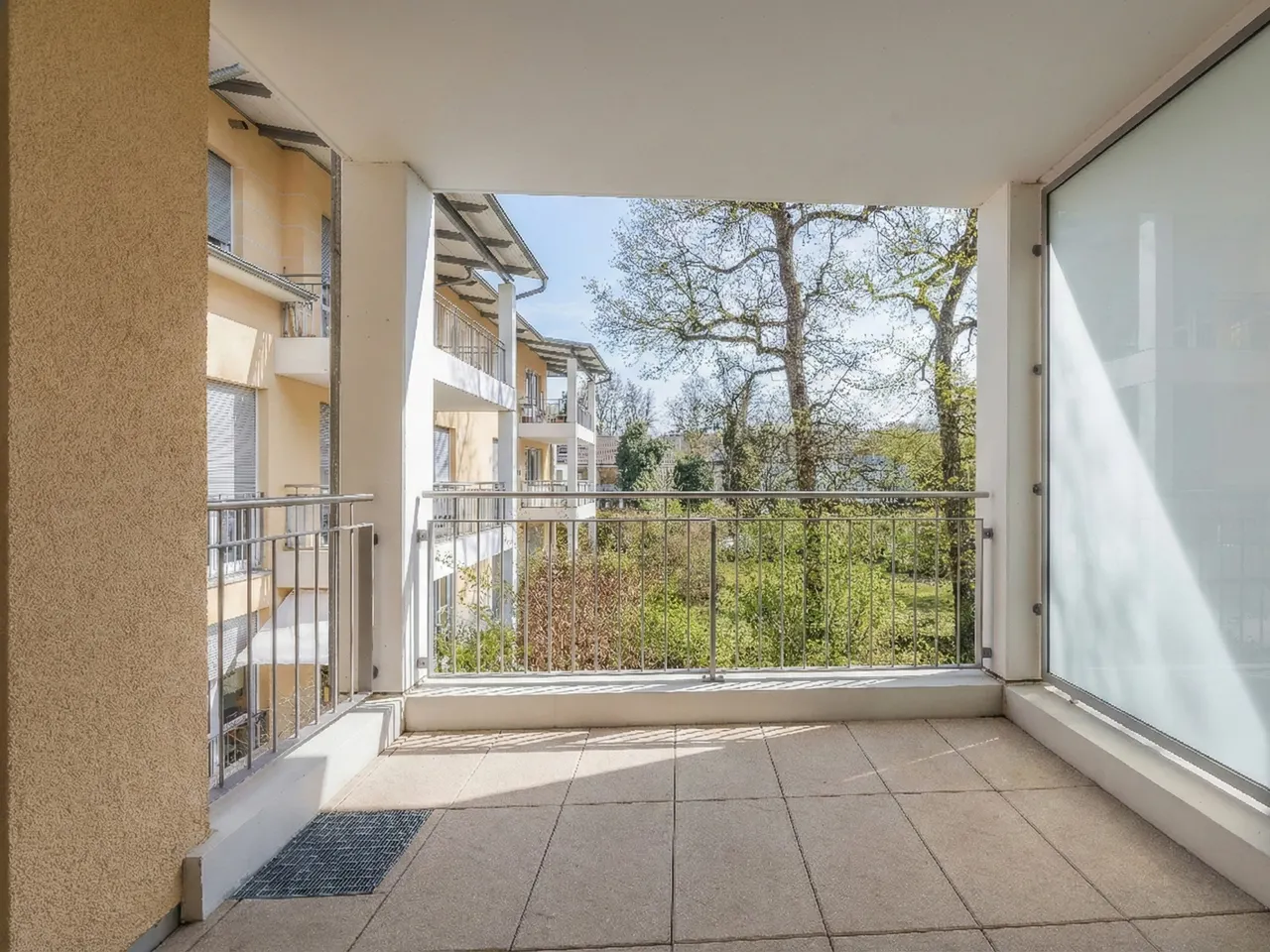 Balkon überdacht