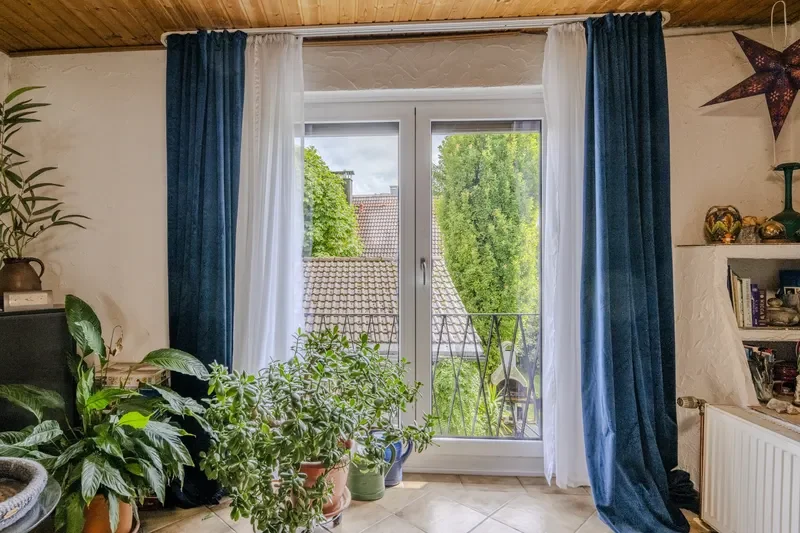 Ausblick in den Garten