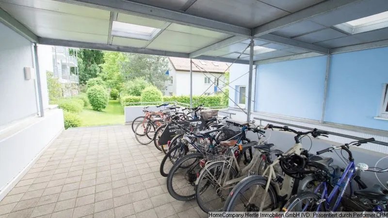 Fahrrad-Au&szlig;enstellplatz