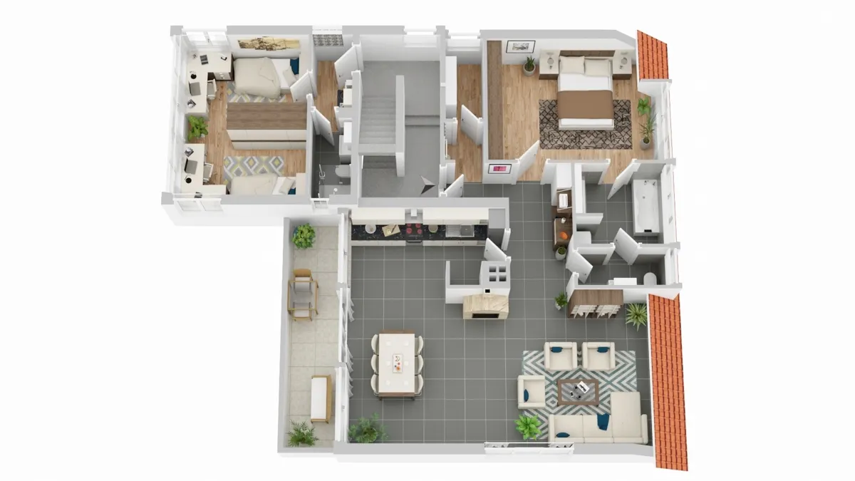 Grundriss 1. Obergeschoss